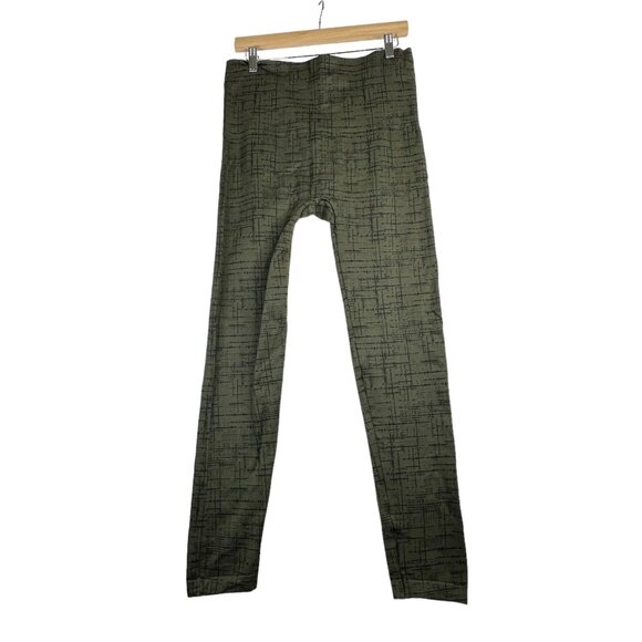 Spanx "Look at Me Now" Leggings size 3X Green/Black - Picture 1 of 6